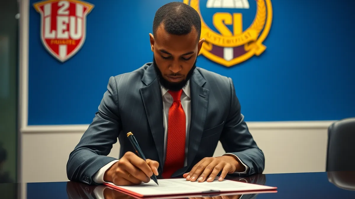 Maxence Lemoine prolonge avec la SIG Strasbourg jusqu'en 2029 !